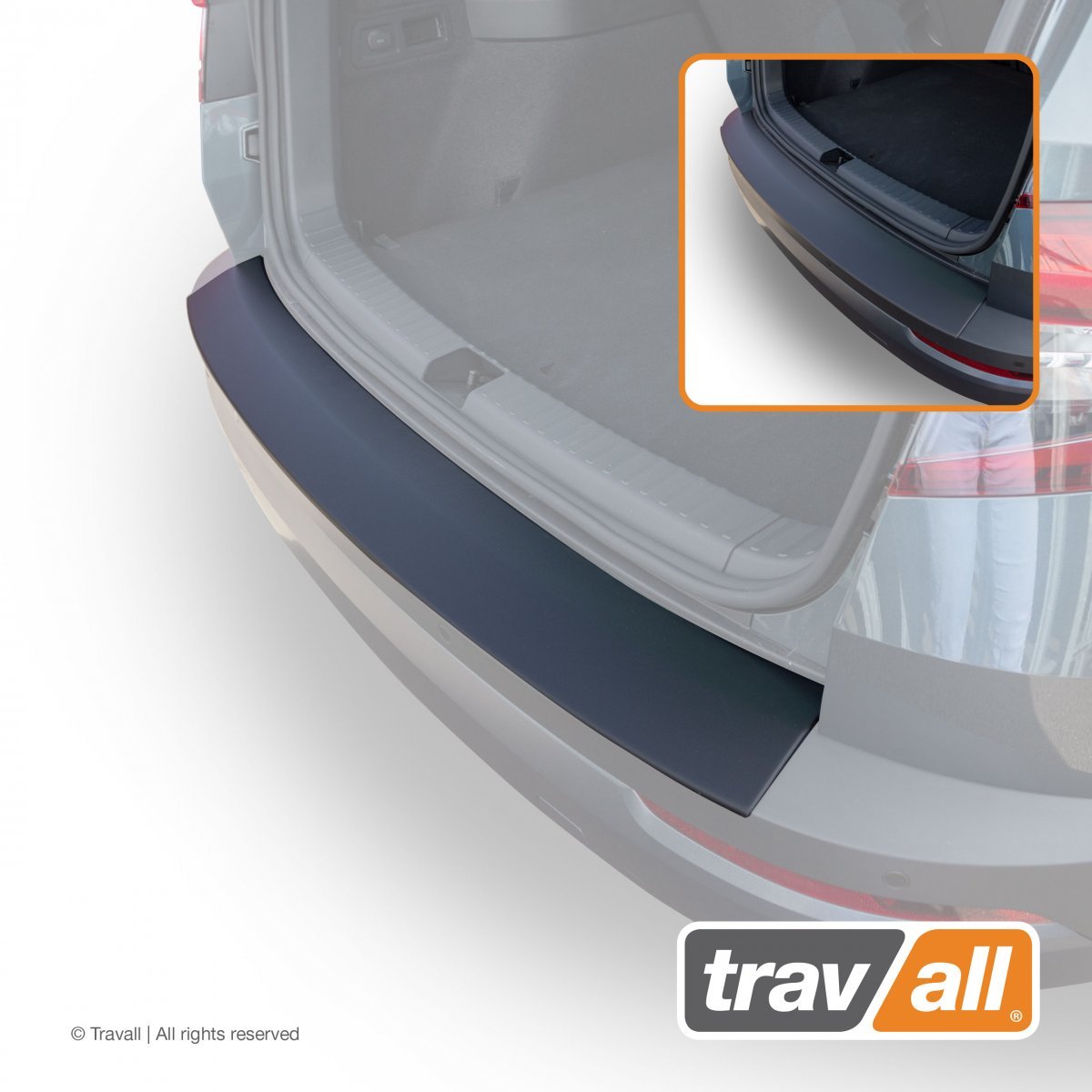 Travall PROTECTOR-Kunststoff glatt fr Skoda Karoq (17-22)